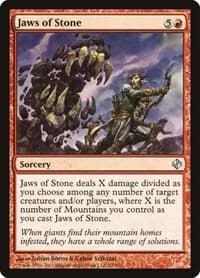 Jaws of Stone from Duel Decks: Venser vs. Koth