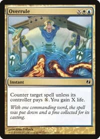 Overrule from Duel Decks: Venser vs. Koth