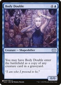 Body Double from The List Reprints
