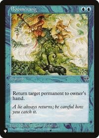 Boomerang from The List Reprints
