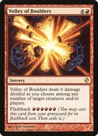 Volley of Boulders from Duel Decks: Venser vs. Koth