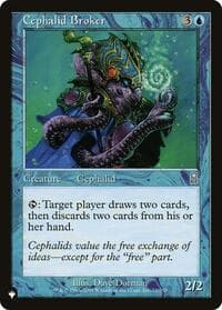 Cephalid Broker from The List Reprints