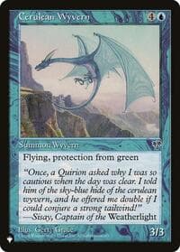 Cerulean Wyvern from The List Reprints