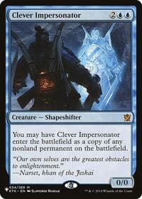 Clever Impersonator from The List Reprints
