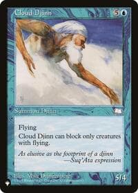 Cloud Djinn from The List Reprints