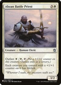 Abzan Battle Priest from The List Reprints