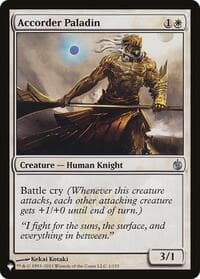 Accorder Paladin from The List Reprints