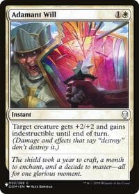 Adamant Will from The List Reprints