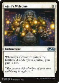 Ajani's Welcome from The List Reprints