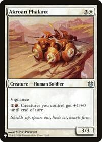 Akroan Phalanx from The List Reprints