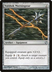 Vulshok Morningstar from Duel Decks: Venser vs. Koth