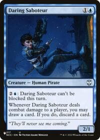 Daring Saboteur from The List Reprints