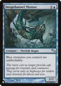 Deepchannel Mentor from The List Reprints