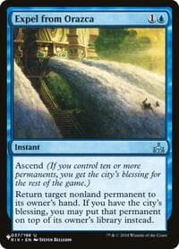 Expel from Orazca from The List Reprints