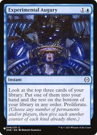 Experimental Augury from The List Reprints