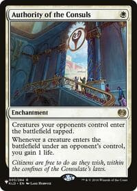 Authority of the Consuls from The List Reprints