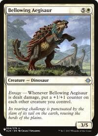 Bellowing Aegisaur from The List Reprints