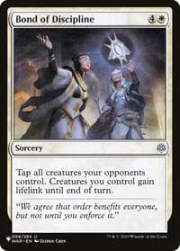 Bond of Discipline from The List Reprints