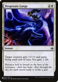 Desperate Lunge from The List Reprints