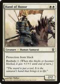 Hand of Honor from The List Reprints