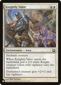 Knightly Valor from The List Reprints