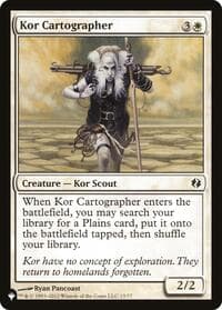 Kor Cartographer from The List Reprints