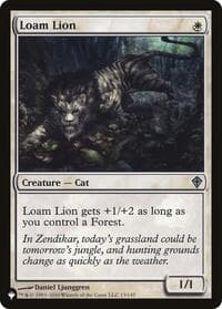 Loam Lion from The List Reprints