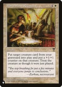 Miraculous Recovery from The List Reprints