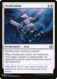 Ossification from The List Reprints