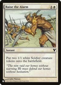 Raise the Alarm from The List Reprints