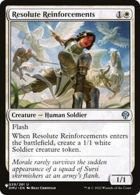 Resolute Reinforcements from The List Reprints