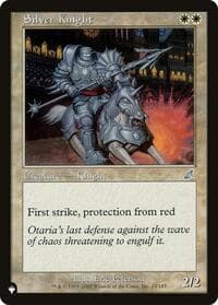 Silver Knight from The List Reprints