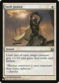 Swift Justice from The List Reprints