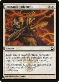 Trostani's Judgment from The List Reprints