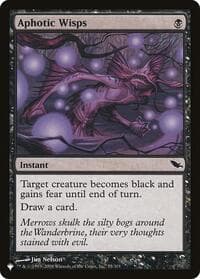 Aphotic Wisps from The List Reprints