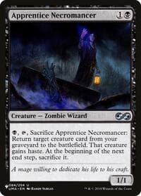 Apprentice Necromancer from The List Reprints