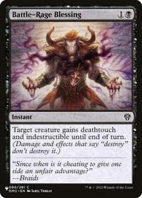 Battle-Rage Blessing from The List Reprints