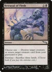 Betrayal of Flesh from The List Reprints