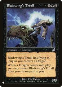Bladewing's Thrall from The List Reprints