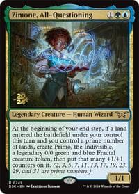 Zimone, All-Questioning from Prerelease Cards