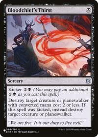 Bloodchief's Thirst from The List Reprints