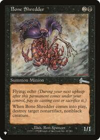 Bone Shredder from The List Reprints