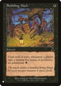 Bubbling Muck from The List Reprints