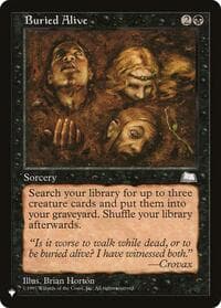 Buried Alive from The List Reprints
