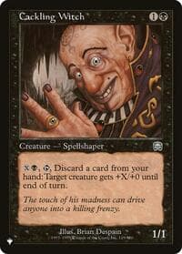 Cackling Witch from The List Reprints