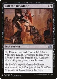 Call the Bloodline from The List Reprints