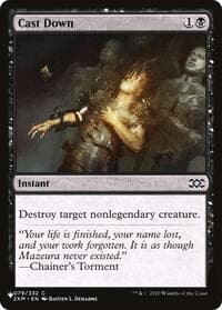 Cast Down (2XM) from The List Reprints