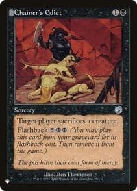 Chainer's Edict from The List Reprints