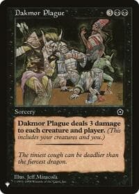 Dakmor Plague from The List Reprints