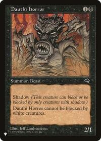 Dauthi Horror from The List Reprints